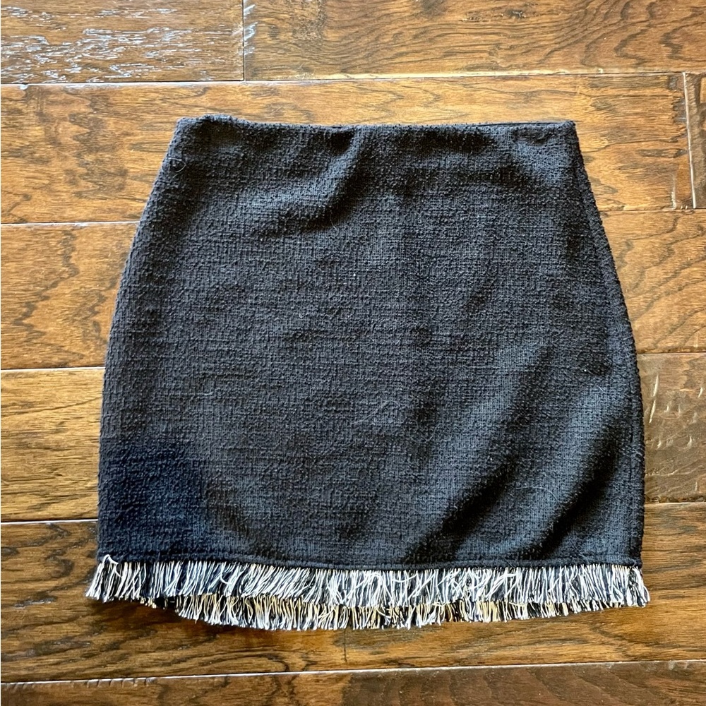 Zara l Black Mini Skirt